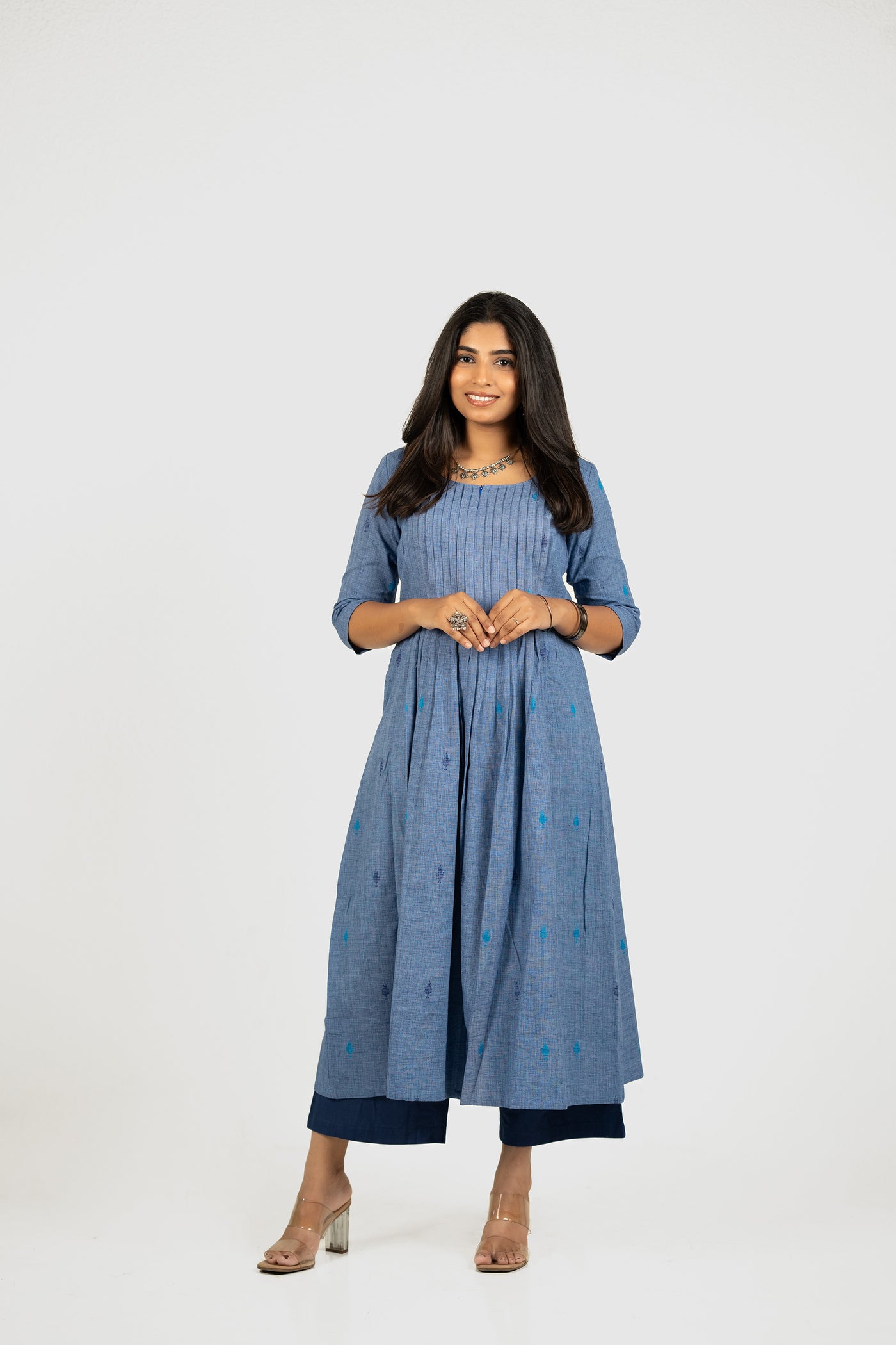 Indigo redundand western dress