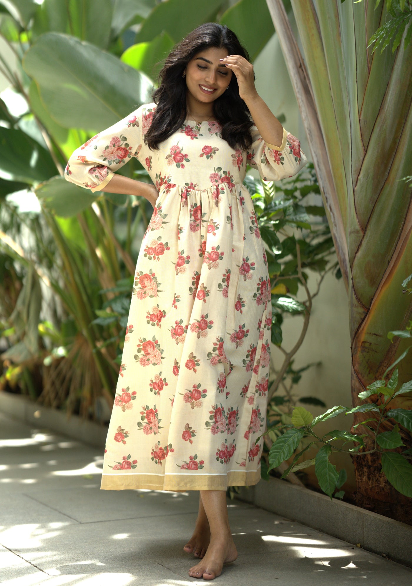 Anna - Indo western Maternity Nursing dress