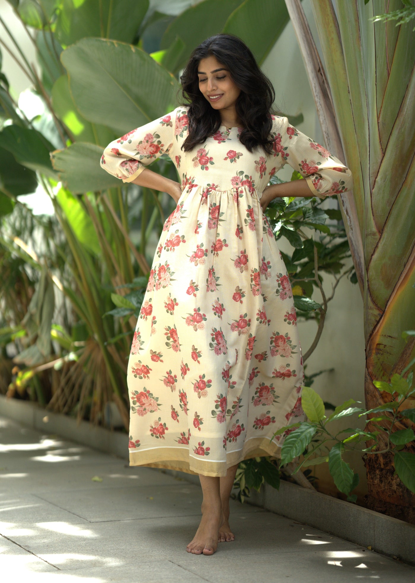 Anna - Indo western Maternity Nursing dress