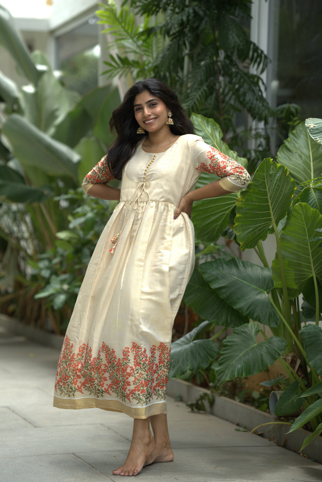 kurti tissue dress design Anjali